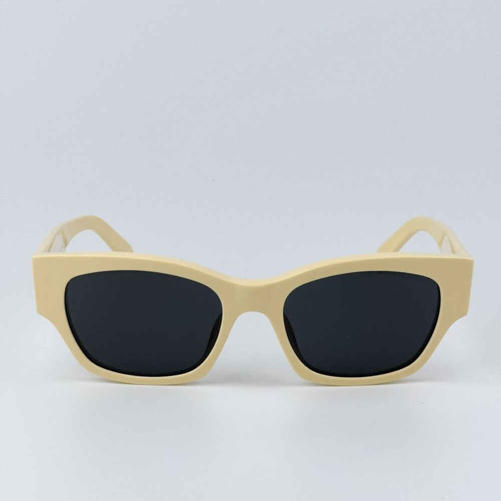 Celine CL40197U 39A MONOCHROMS BRAND NEW Sunglasses Light Brown Smoke Unisex